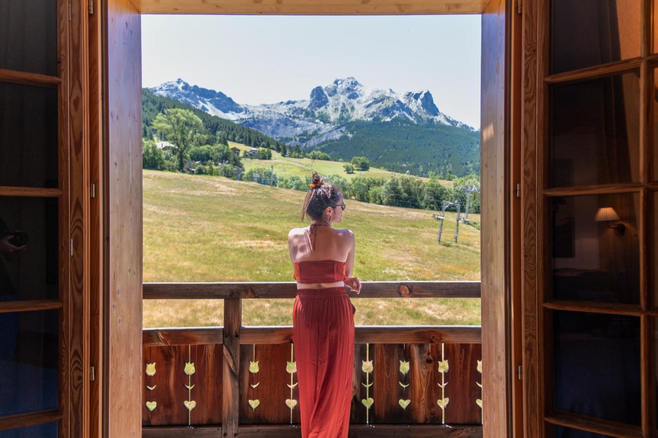 Montana Chalet Hotel & Spa Le Sauze Dış mekan fotoğraf